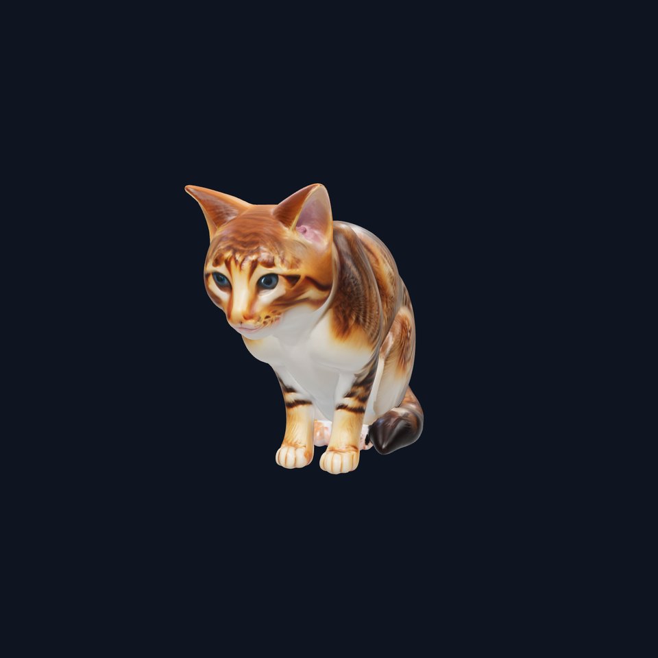 Realistic Domestic Cat Character model pack