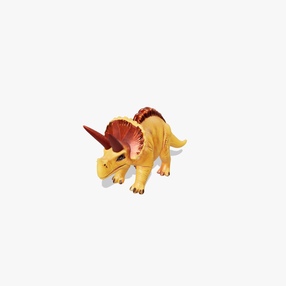 Triceratops Dinosaur Frill Large model pack