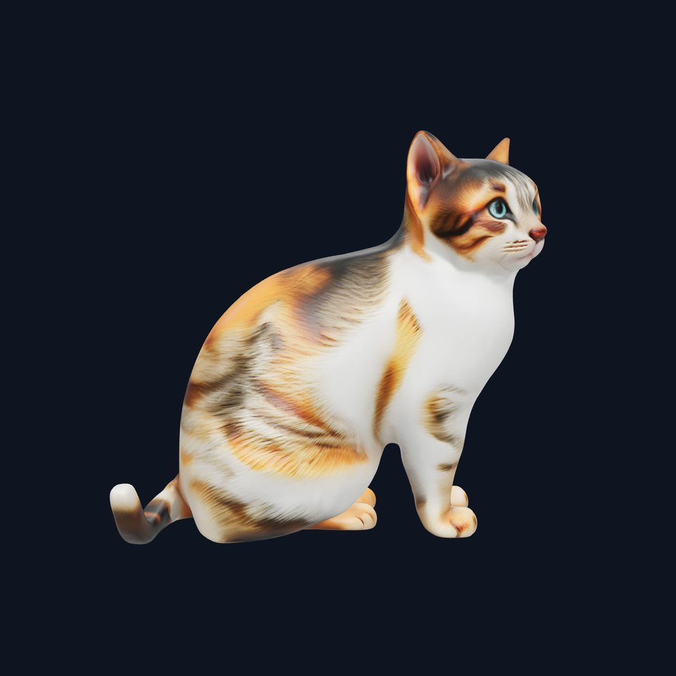 Realistic Domestic Cat Model Pack