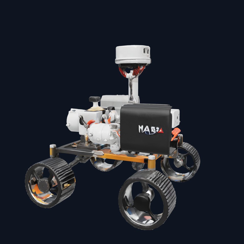 Curiosity Mars Rover Robotic Exploration Model Pack