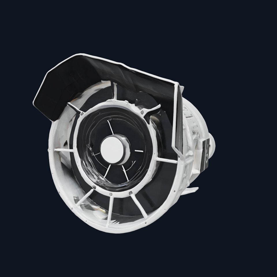 Hubble Space Telescope 3D Model Pack