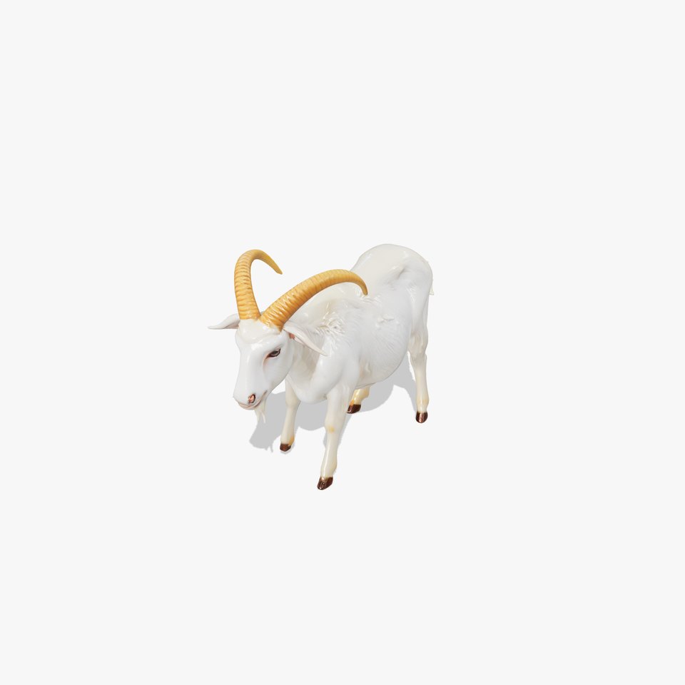 White Mountain Goat 3D model pack