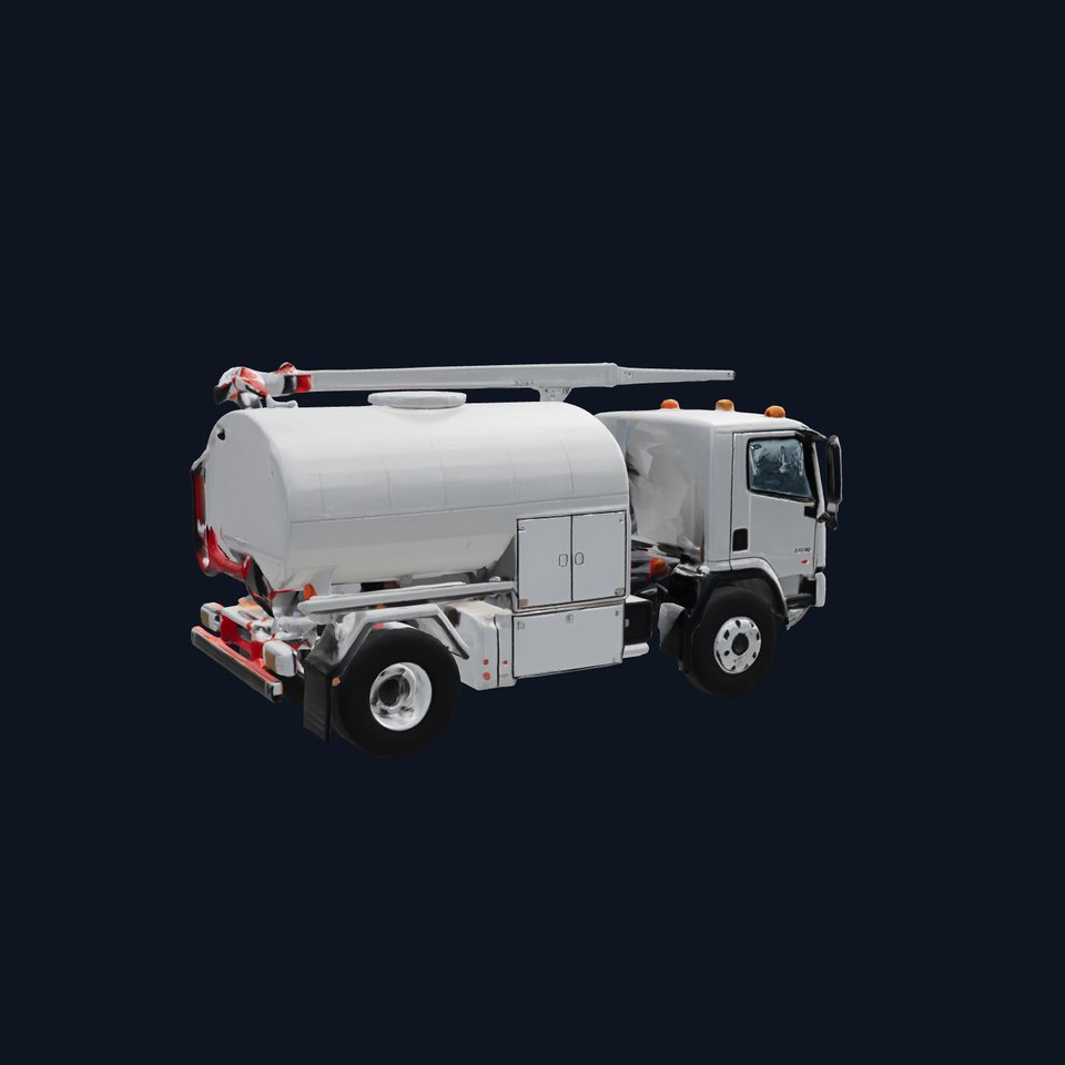 Advanced De-Icing Truck with Elevated Boom model pack