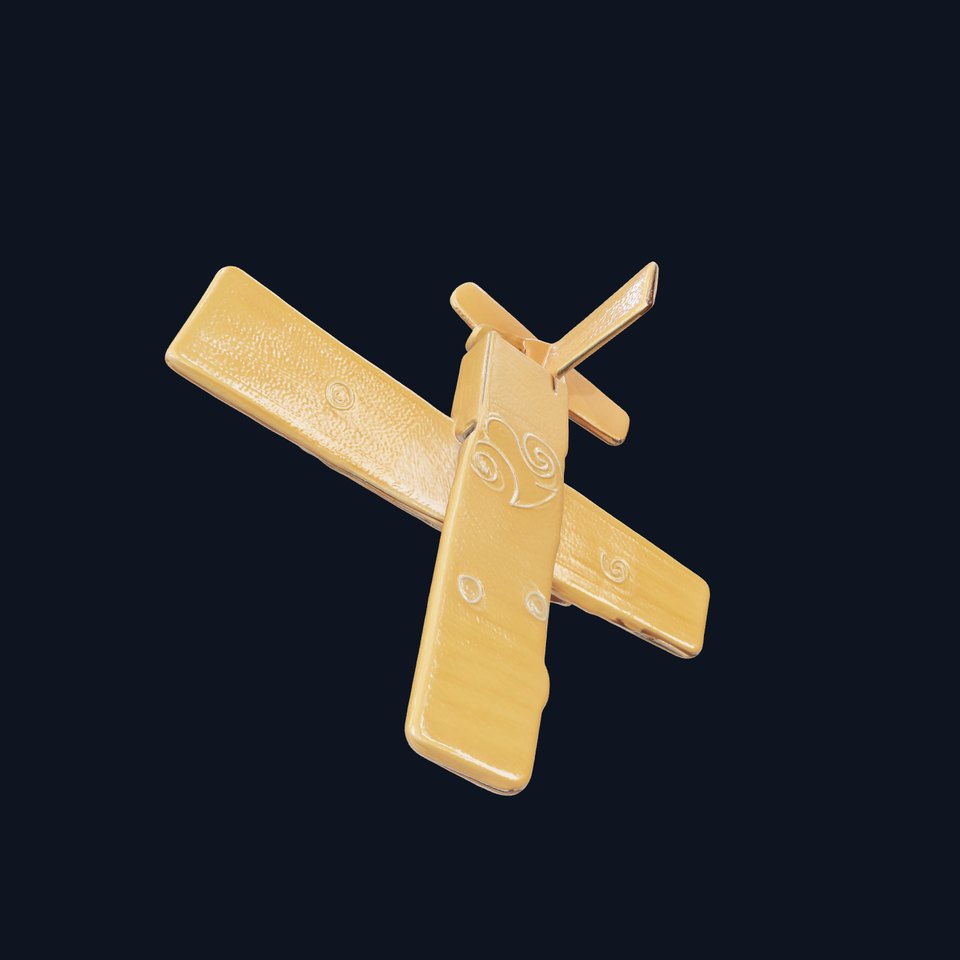 Cardboard Airplane Toy Craft model pack