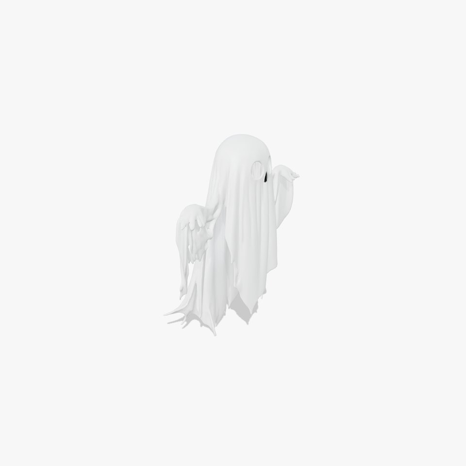 Translucent Ghost Character model pack