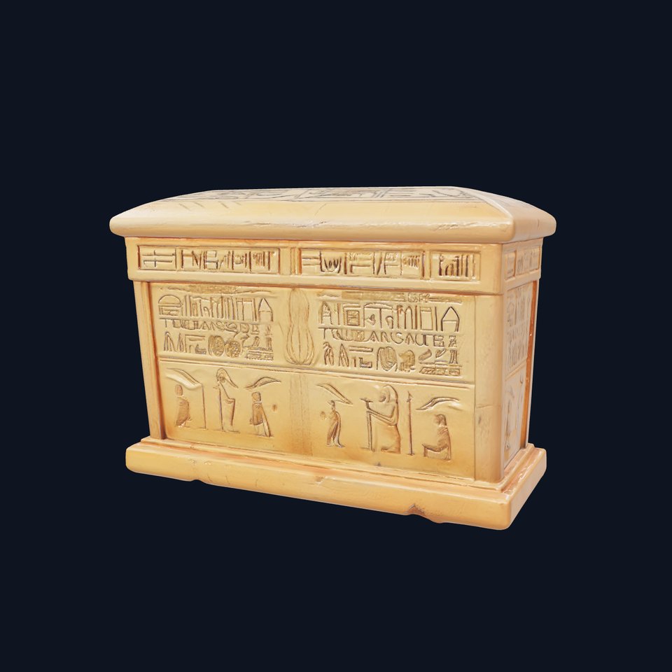 Ancient Egyptian Sarcophagus model pack