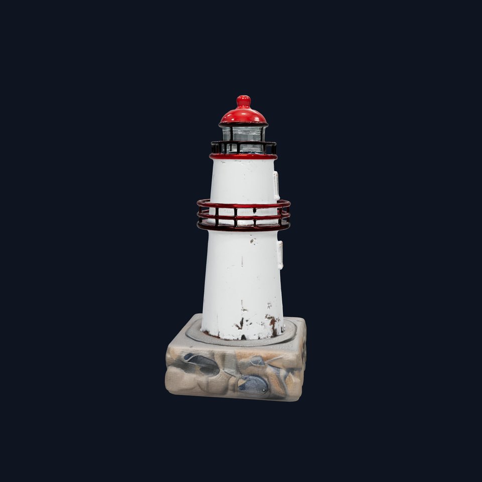 Rustic Lighthouse Model Pack with Textured Details