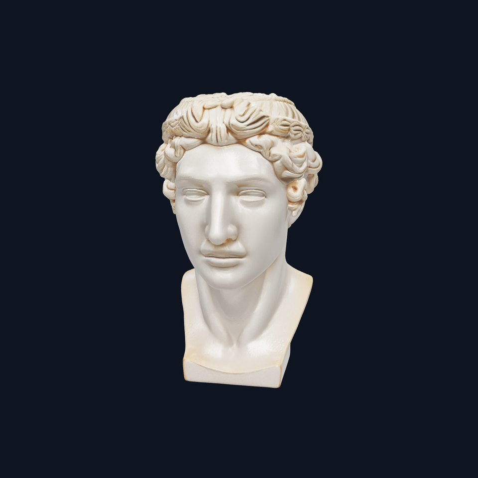 Julius Caesar Roman Bust Sculpture model pack