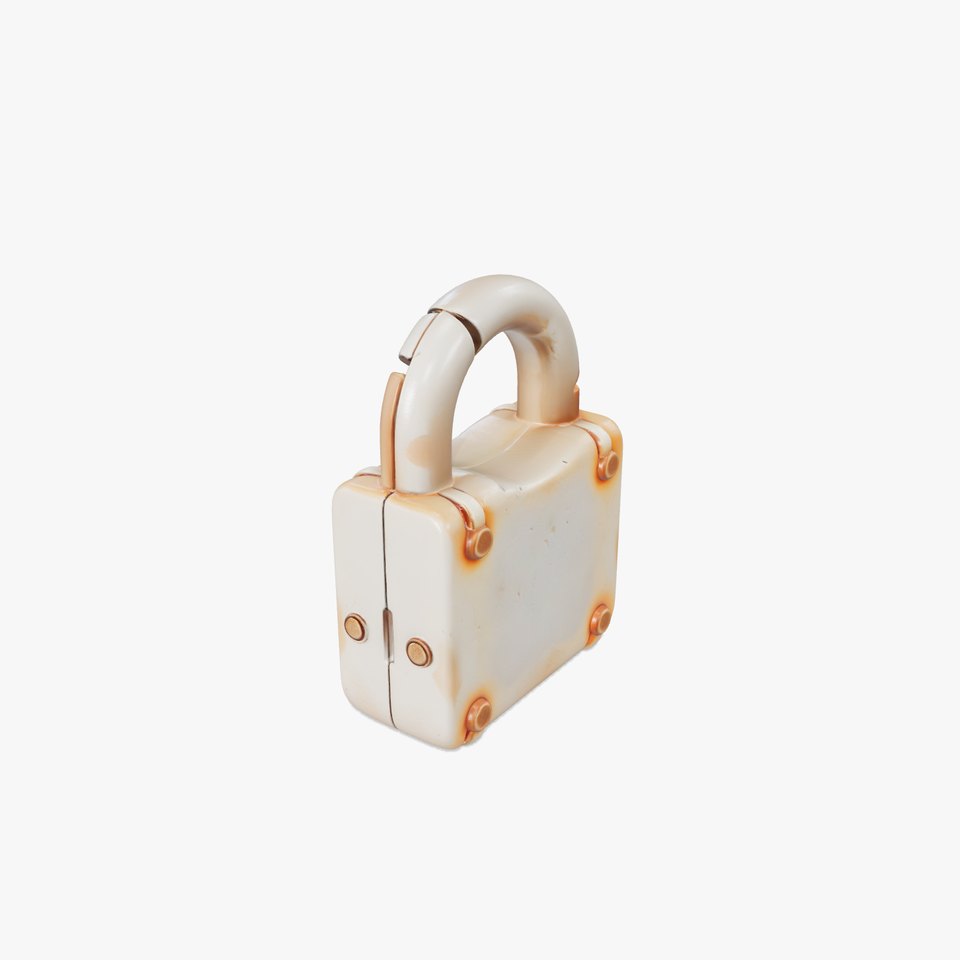 Rusted Padlock Model Pack for Rustic Environments
