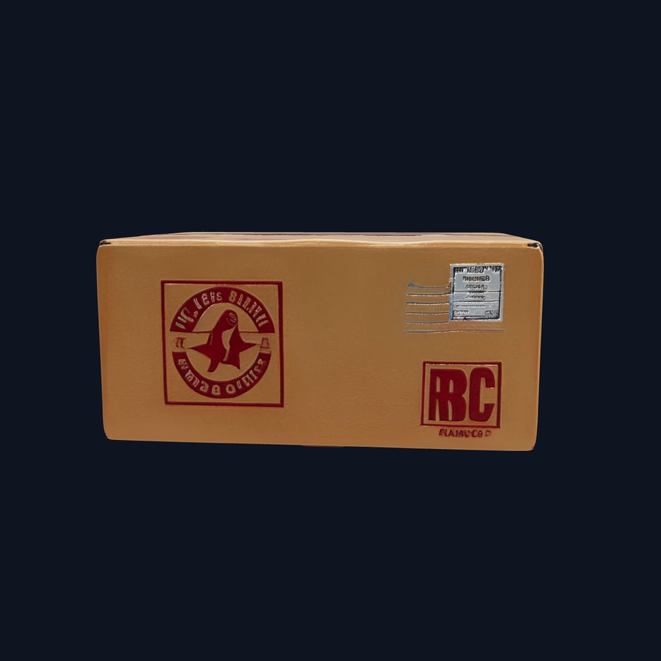 Express Parcel Box Vintage model pack