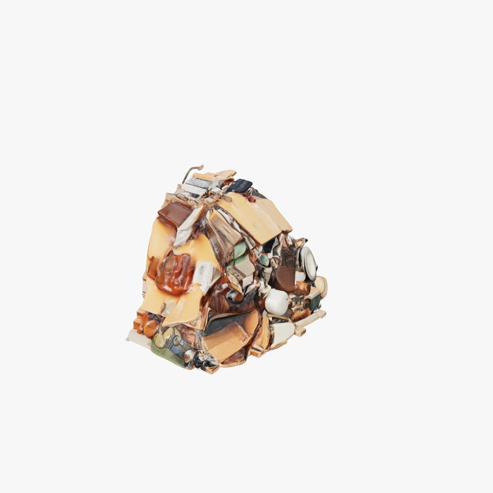 Urban Waste Hill Debris Elements model pack