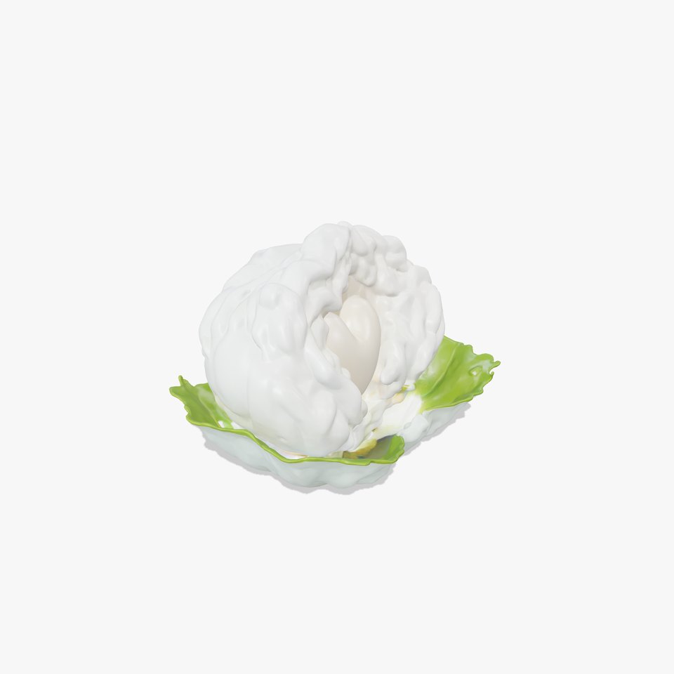 Fantasy Cloud Dimsum Sculpture model pack