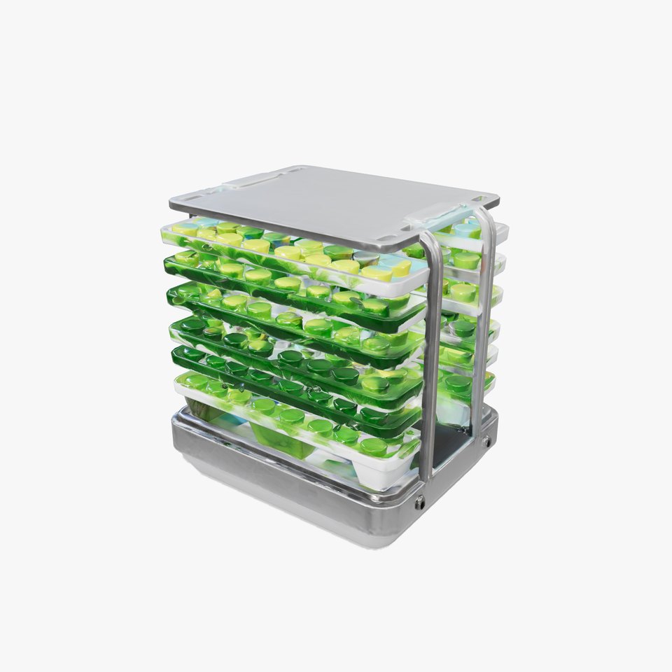 Synergistic Vertical Farm Structure model pack