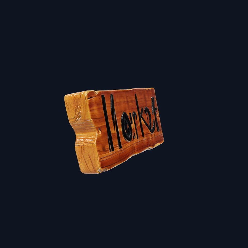 Rustic Handwritten Sign Model Pack