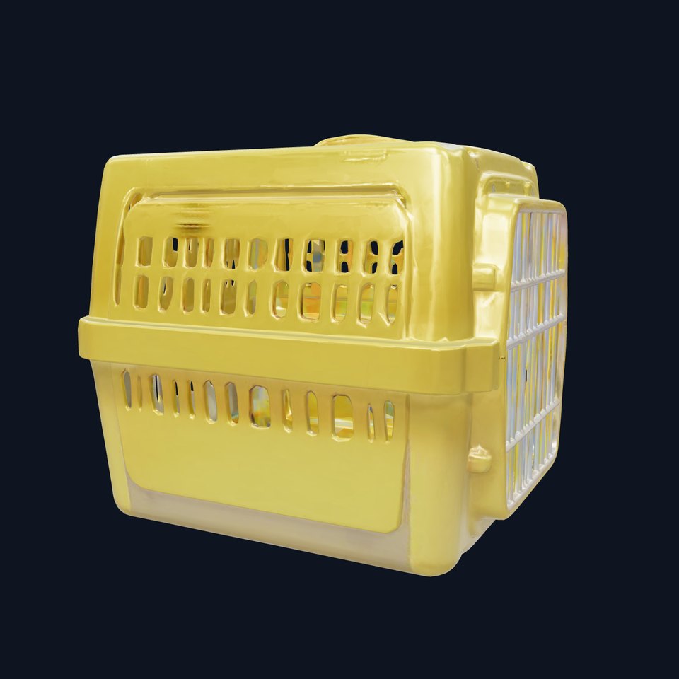 Pet Transport Crate Safety model pack