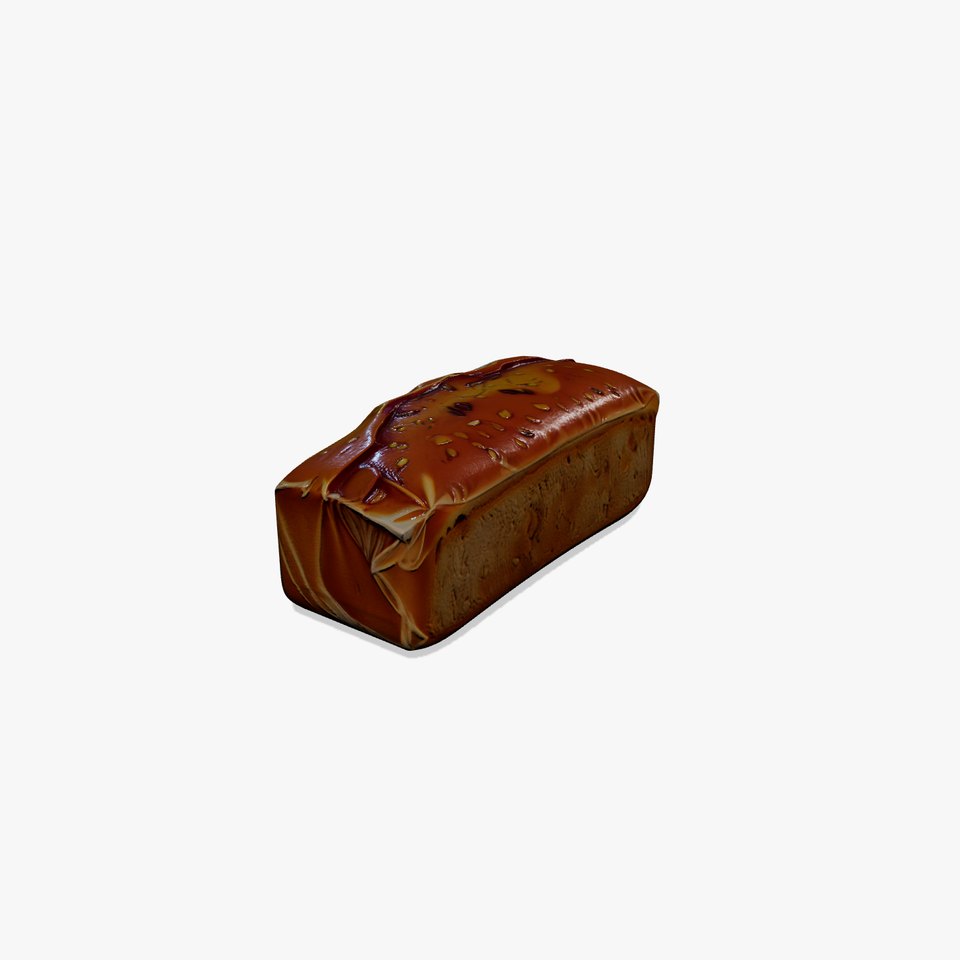 Multi-Grain Bread Loaf model pack