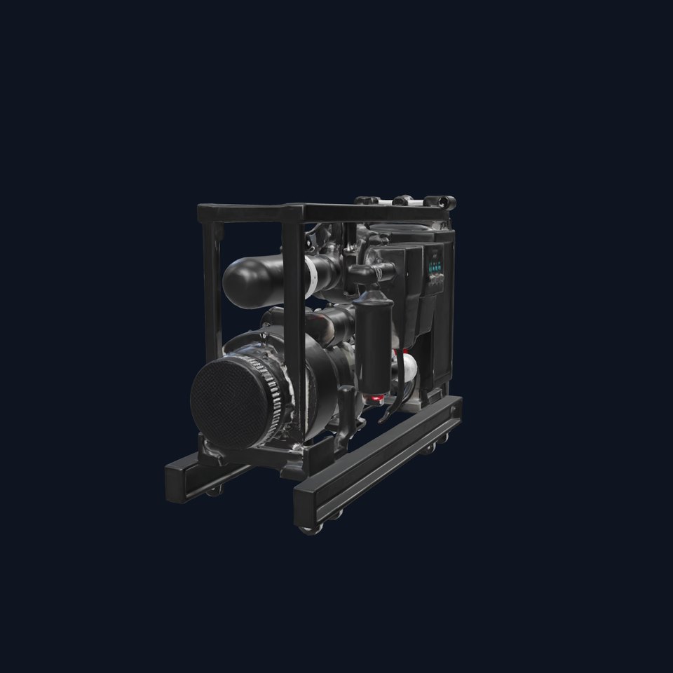 Heavy-duty Filtration Unit Modular Design model pack
