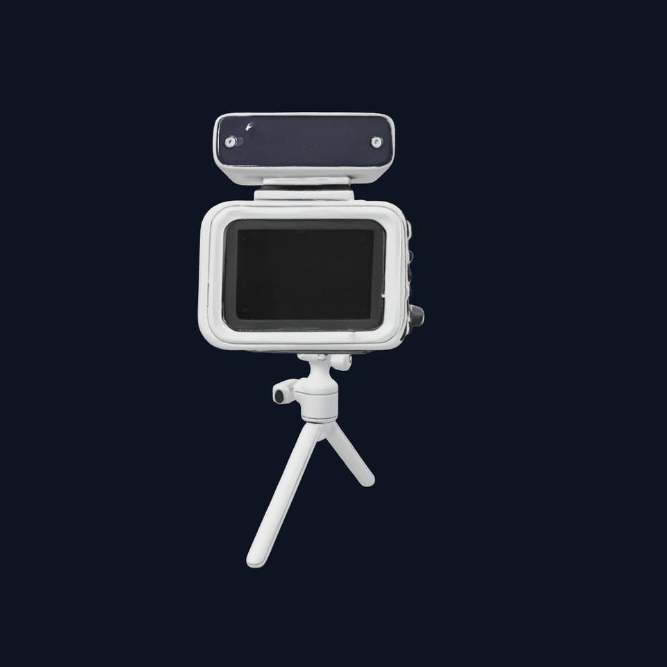 Futuristic Camera Tripod with Rotatable Platform model pack