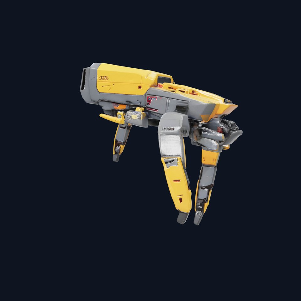 Heavy-duty Industrial Spider Loader model pack