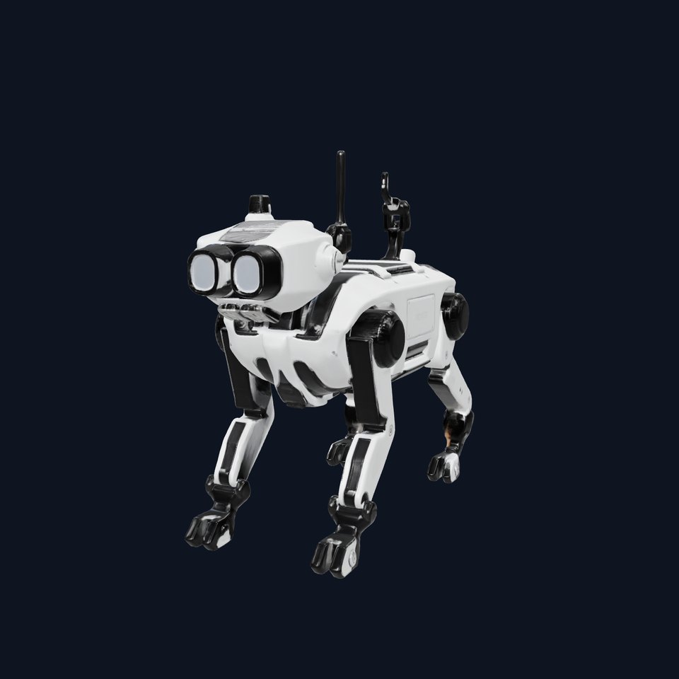 Explorer Robot Dog with Advanced Sensor model pack