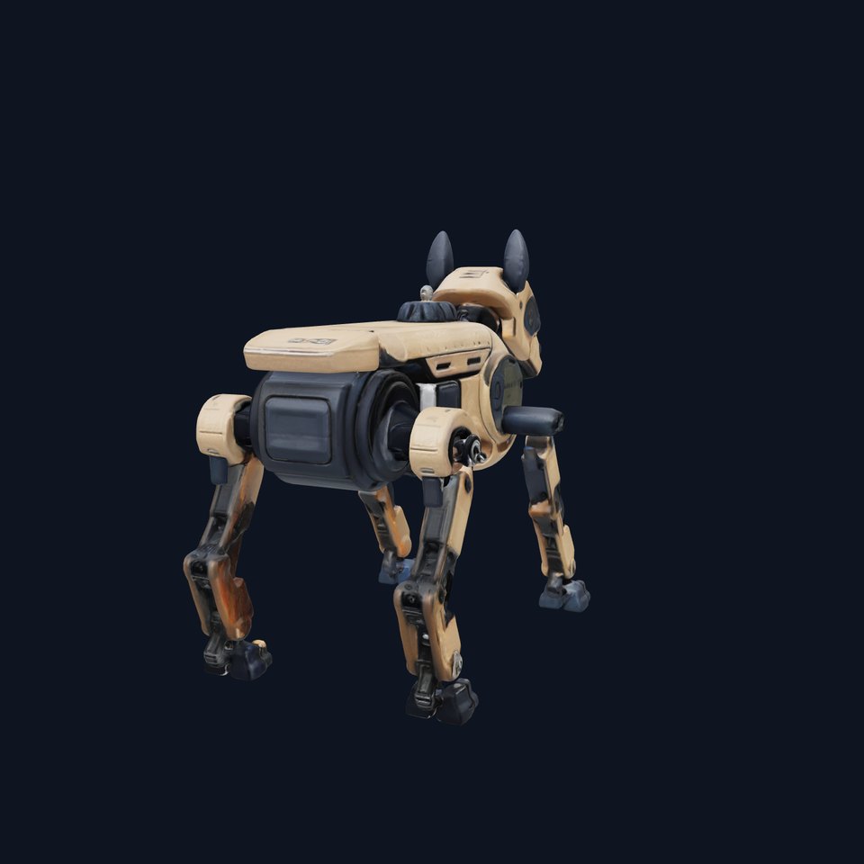Scout Robot Dog Advanced Stealth Mechanism model pack