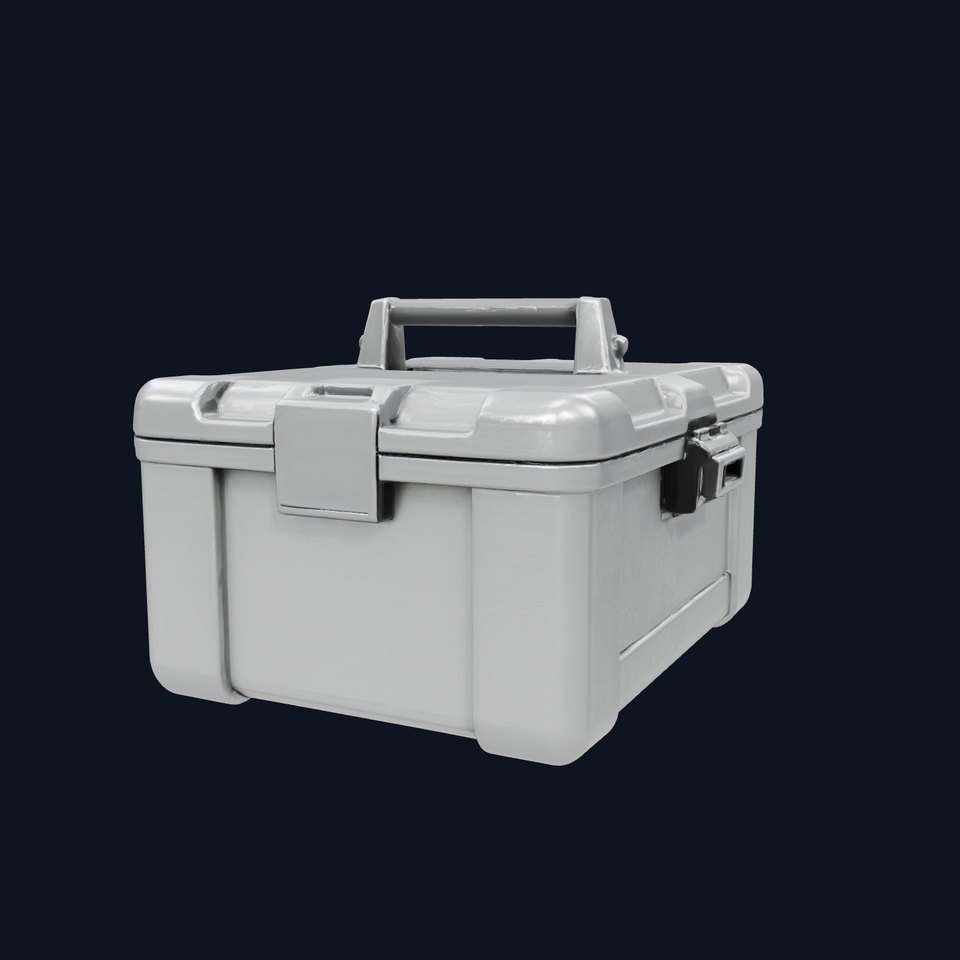Durable Toolbox Model Pack with Compartments