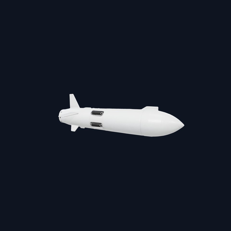 Long-range Cruise Missile Bomb Model Pack
