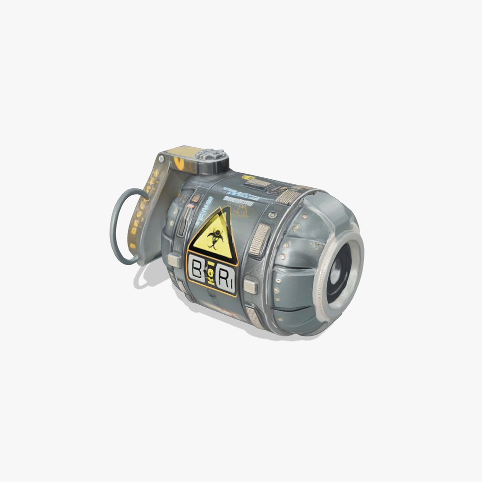 Biological Bomb Futuristic Design model pack