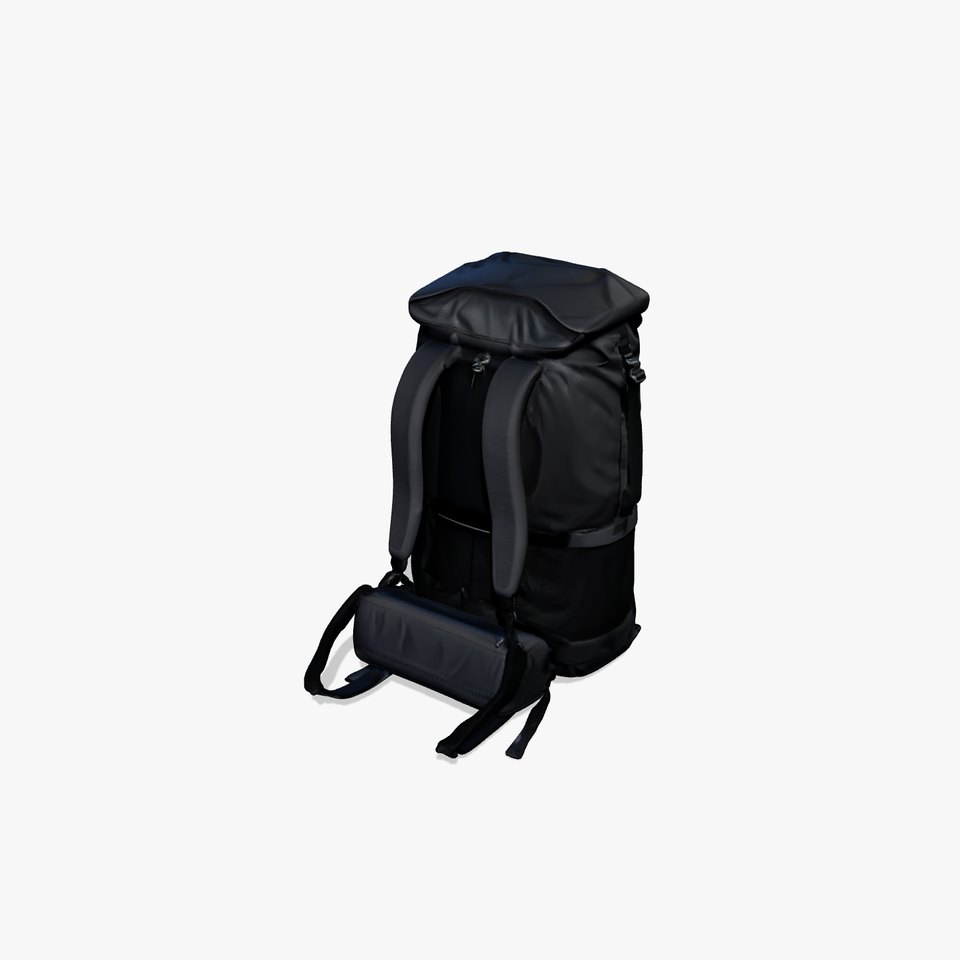 Waterproof Hiking Backpack model pack