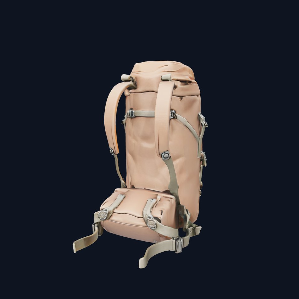 Hunting Trekking Backpack Model Pack with Silent Zippers and Game Pocket
