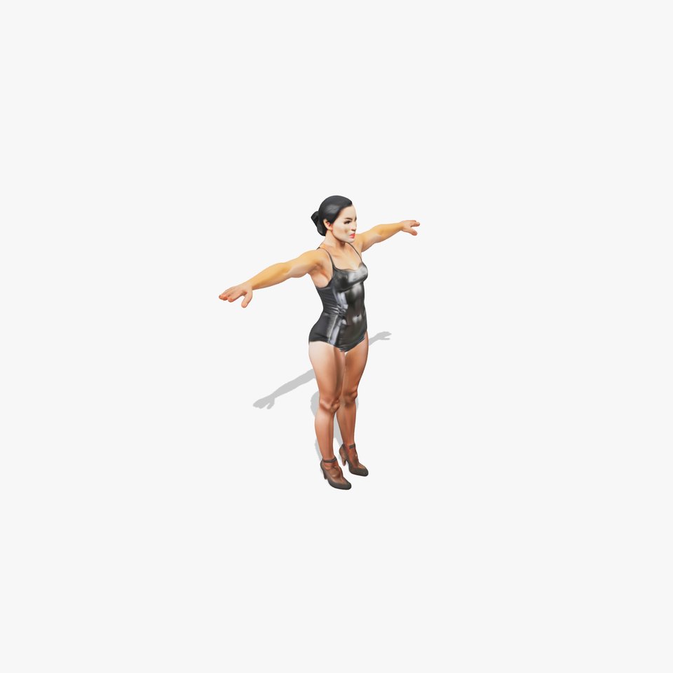 Realistic Female Character model pack
