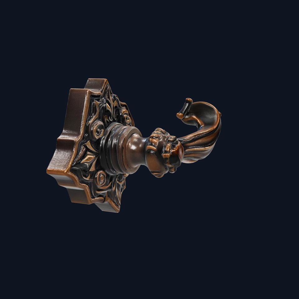 Gothic Decorative Handle model pack