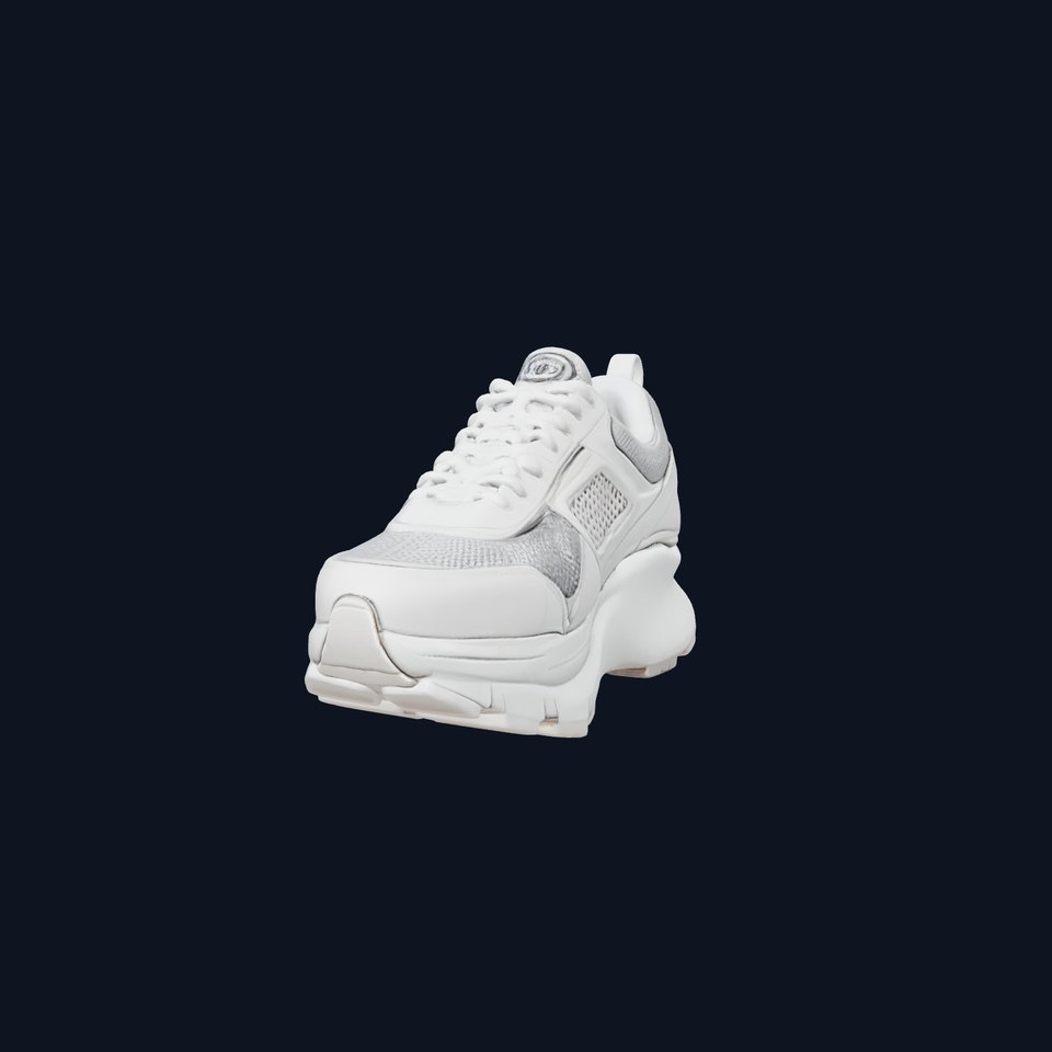 Modern White Sneaker Mesh Design model pack