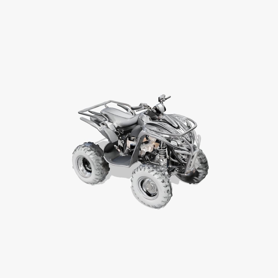 Sleek Quad ATV OffRoad Vehicle model pack