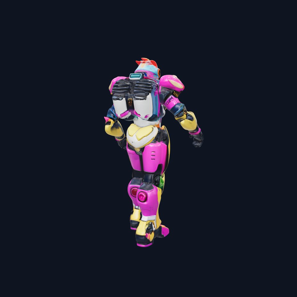 Vivid Humanoid Fight Android Model Pack