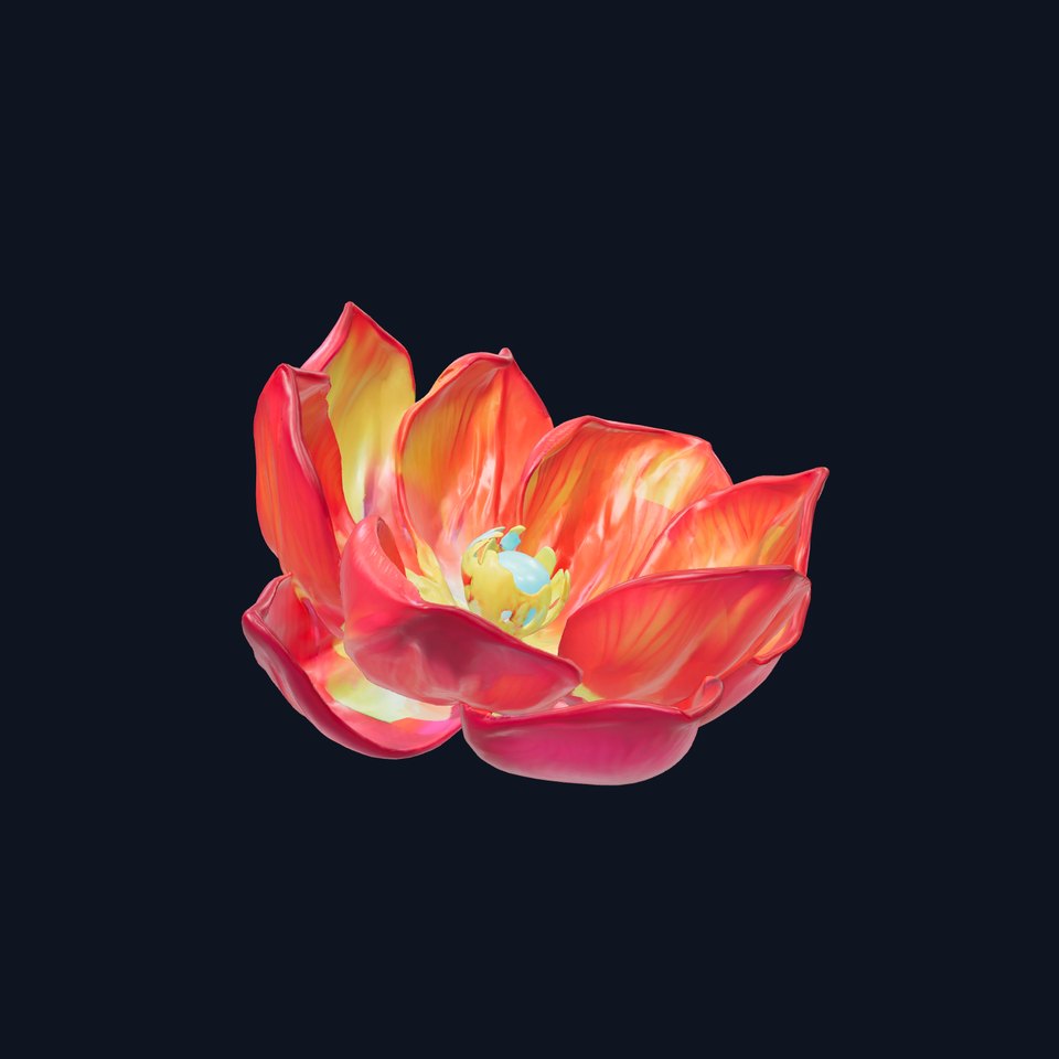 Magical Blooming Flora model pack