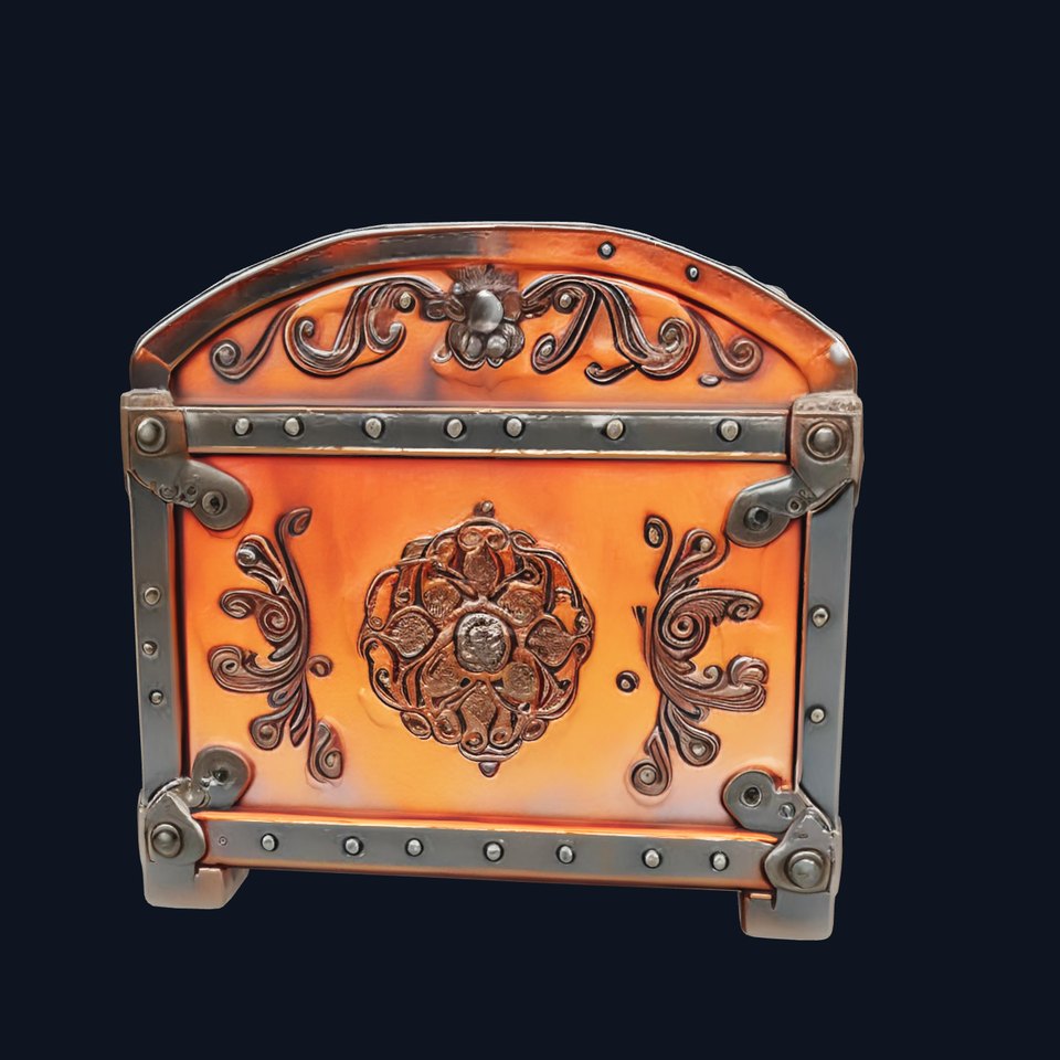 Legendary Antique Treasure Chest model pack