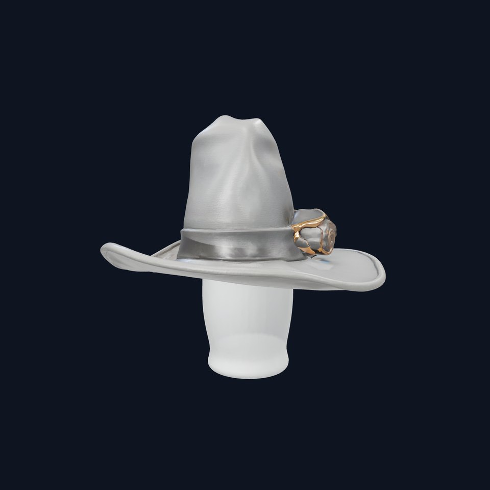 Charming Witchs Hat Sculpture model pack