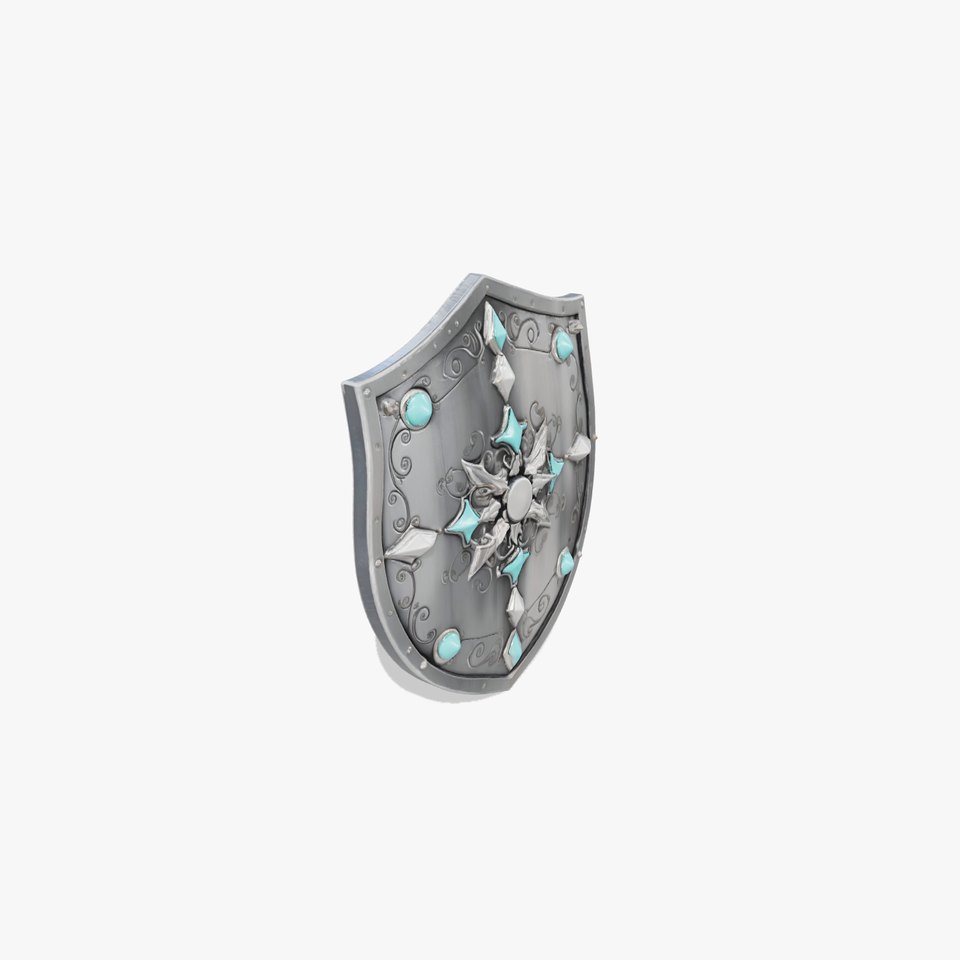 Arcanum Titanium Shield model pack