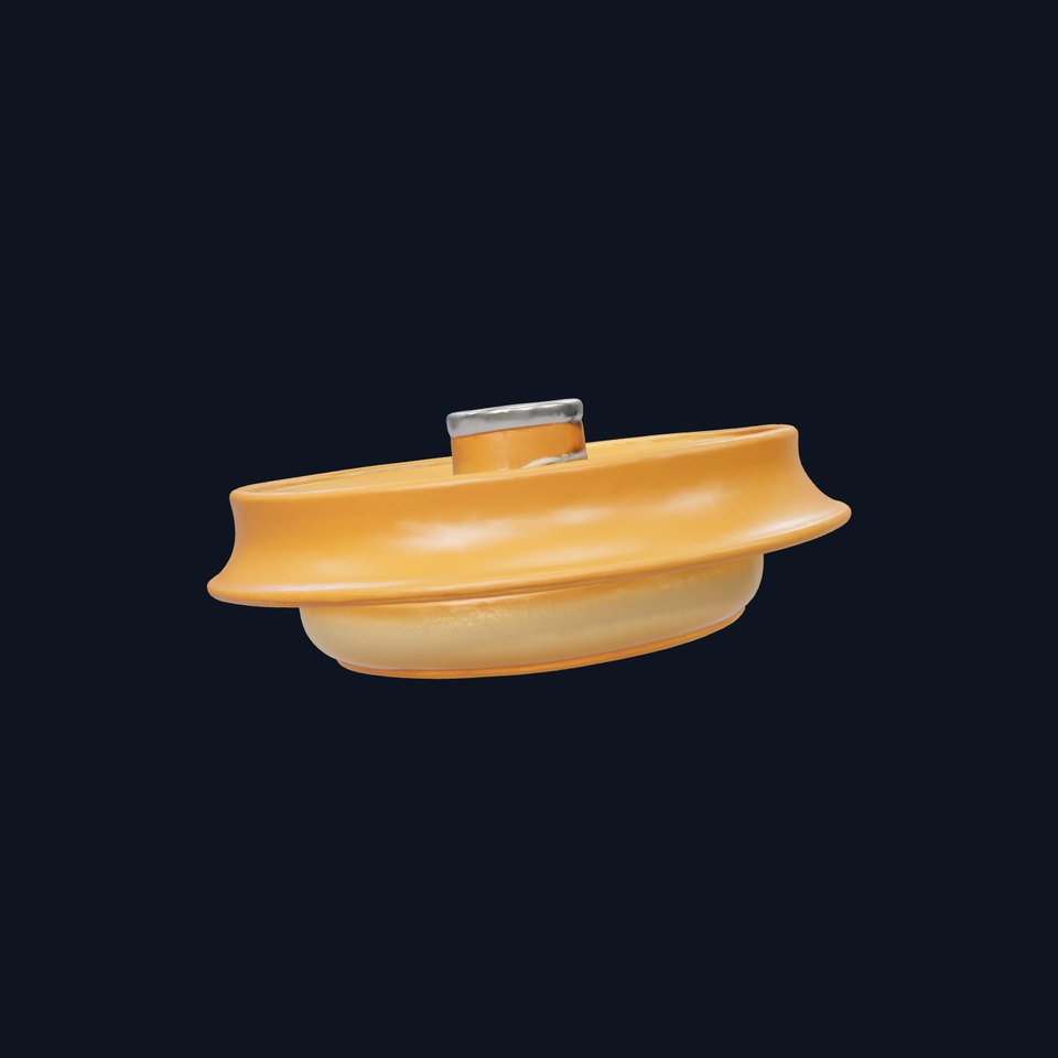 Modern Copper Ceiling Fixture Model Pack