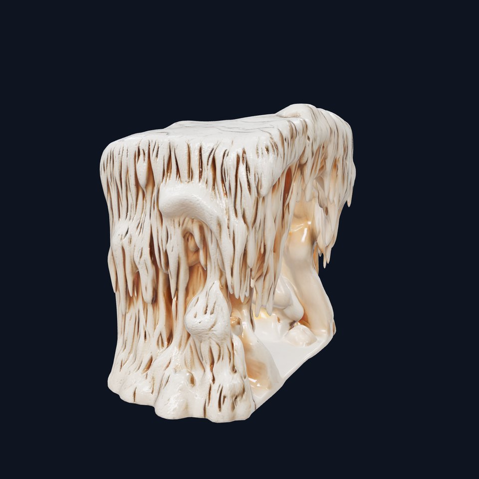 Grotto Stalactite Stone Formation model pack