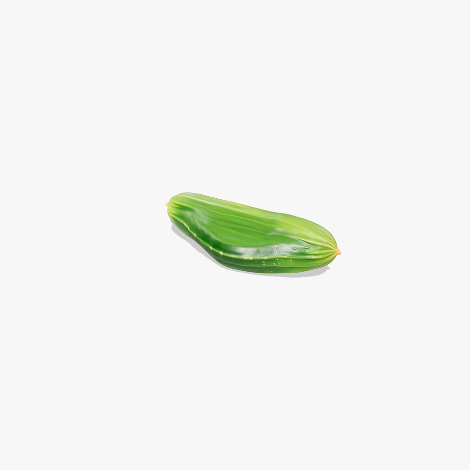 Realistic Green Cucumber model pack