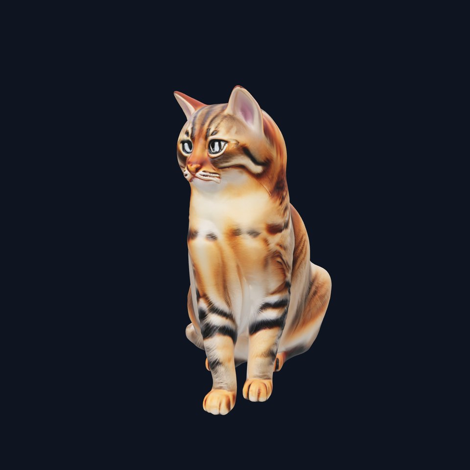 Realistic Domestic Cat Model Pack