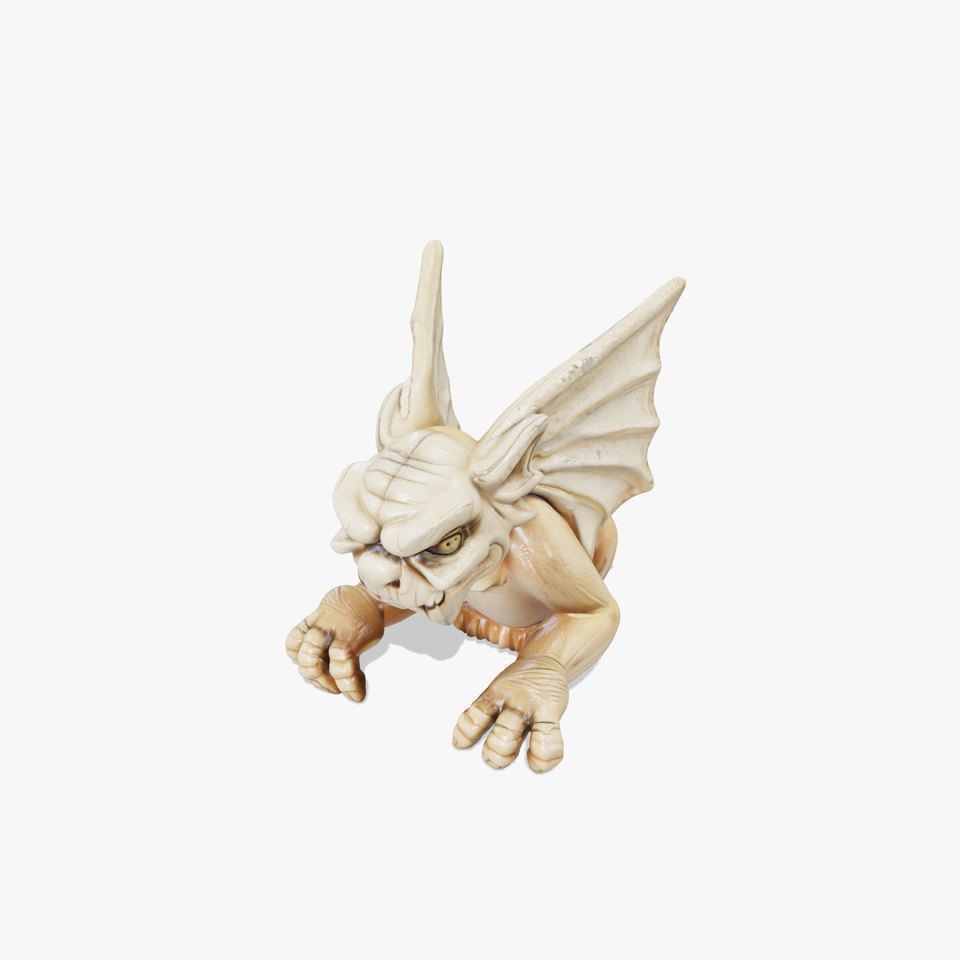 Antique Stone Gargoyle Statue model pack