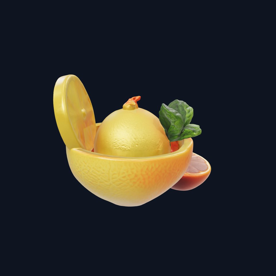 Gourmet Citrus Sorbet Model Pack