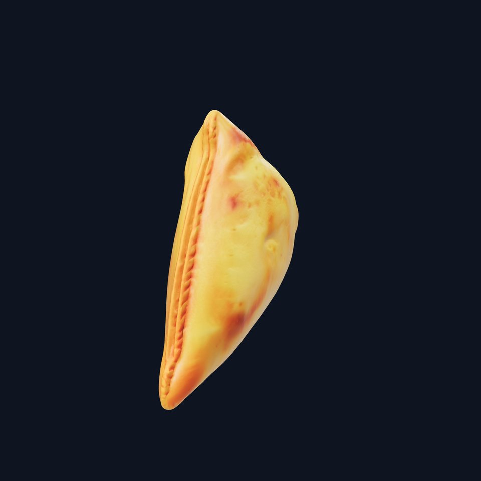 Golden Crisp Triangular Samosa model pack