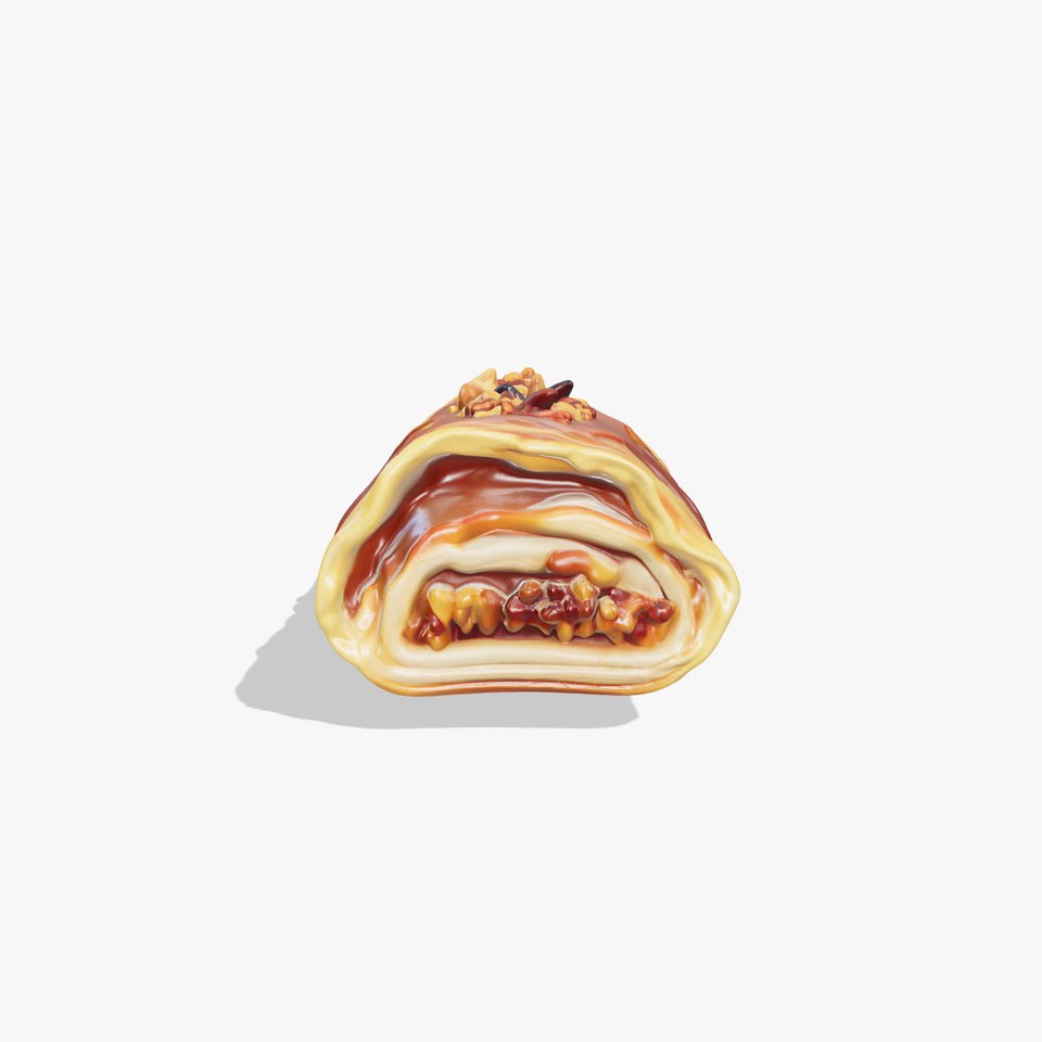 Qatayef Sweet Pancakes Model Pack