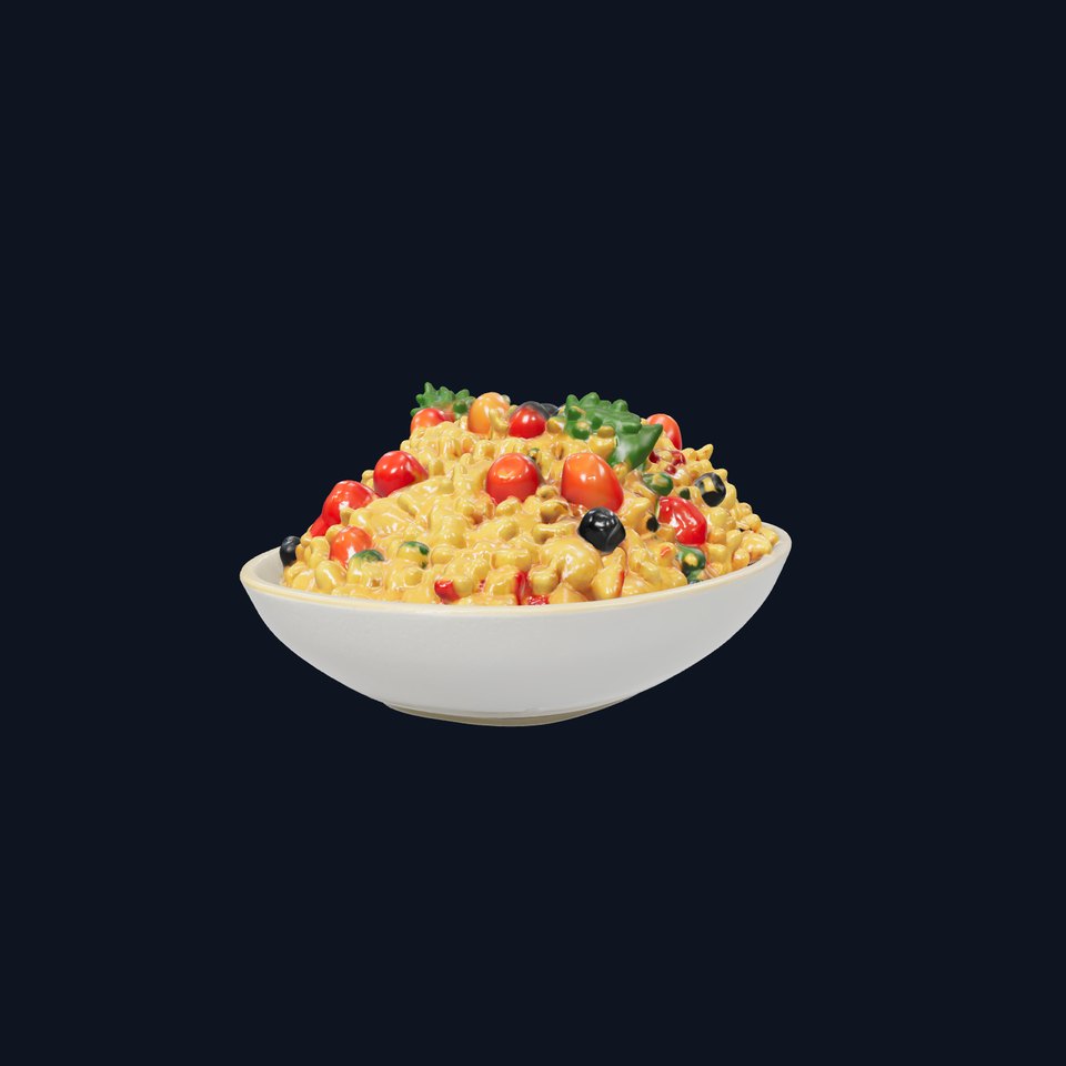 Couscous Vegetable Bowl model pack