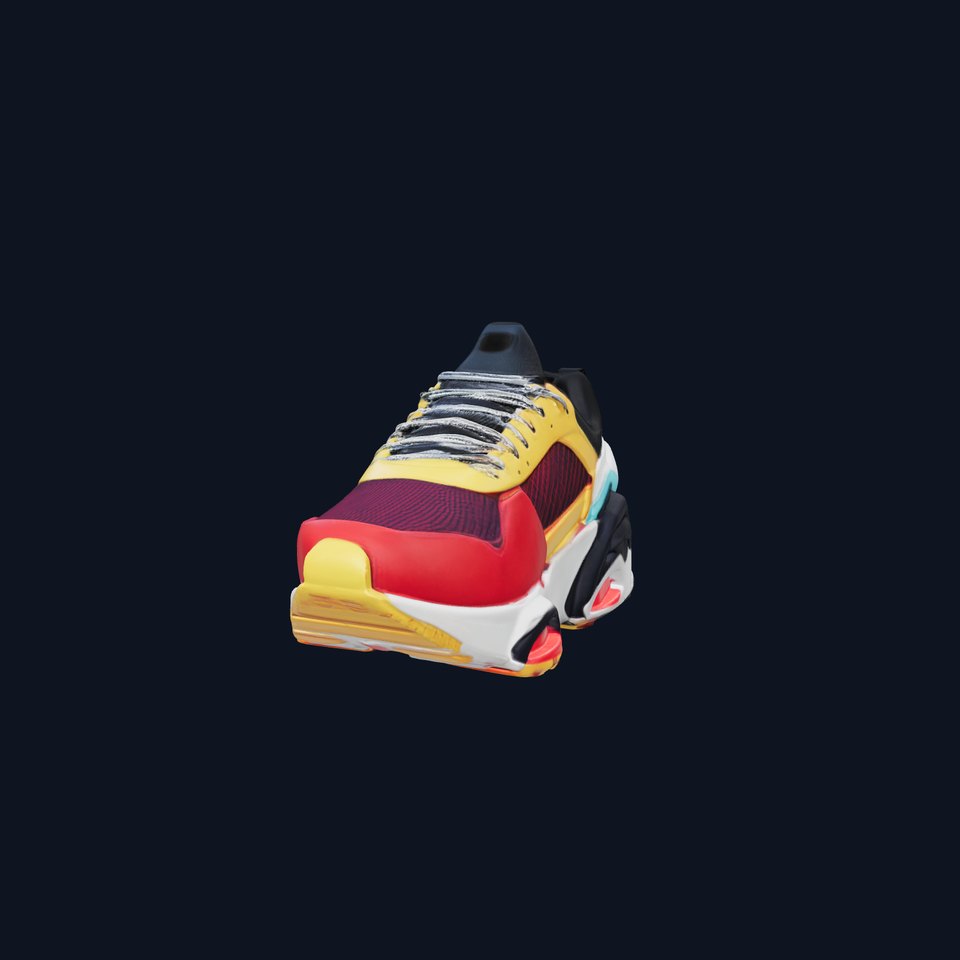 Vibrant StreetStyle Sneaker D model pack