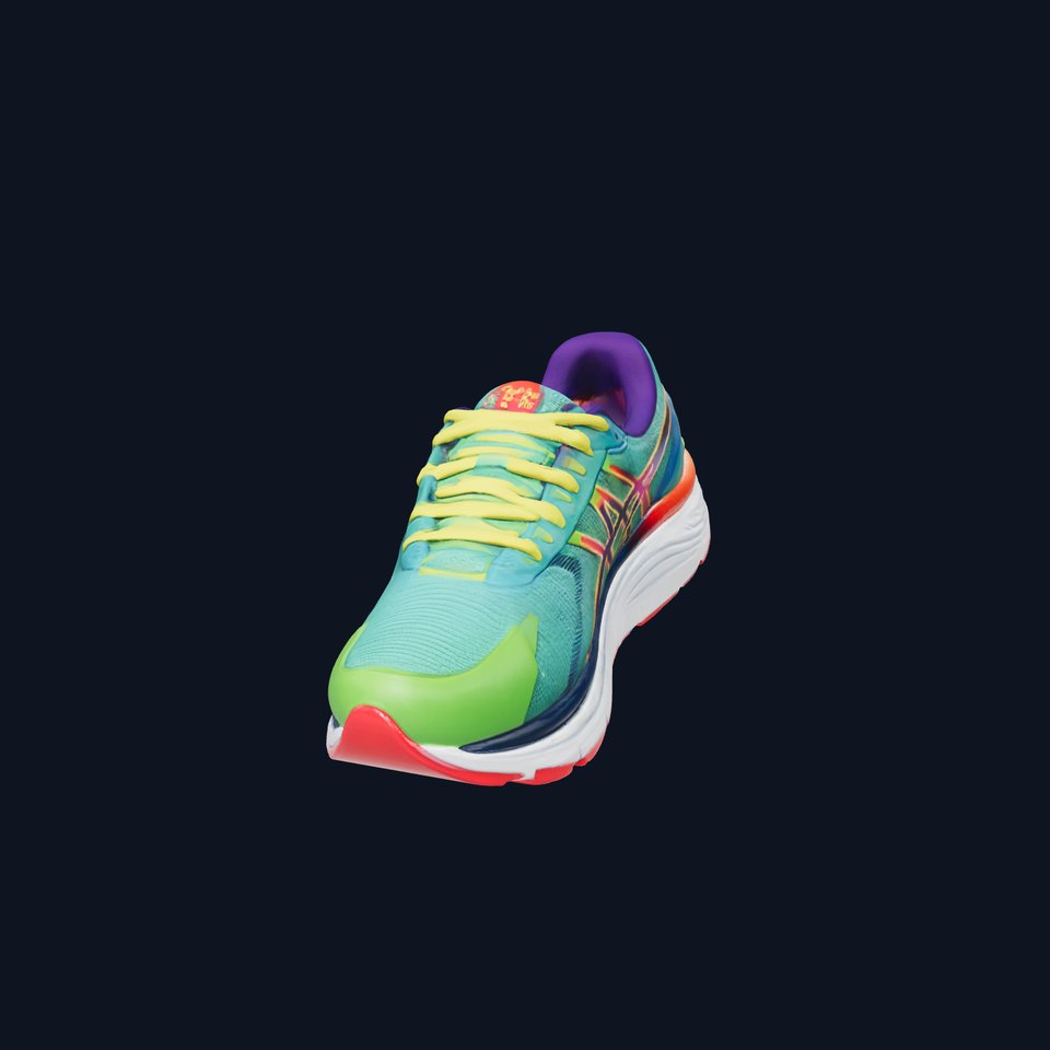 Vivid Athletic Shoe Model Pack with Dynamic Design